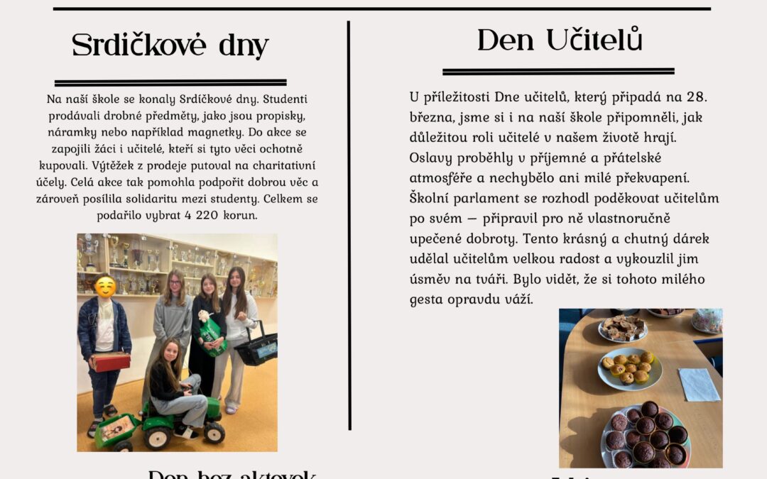 Novinky z na&scaron;&iacute; Mutěnky