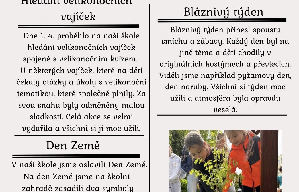 Novinky z na&scaron;&iacute; Mutěnky
