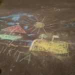 Malování na chodník – Kde jsem byl/a o prázdninách